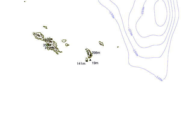 shoreline intorno Grande Anse