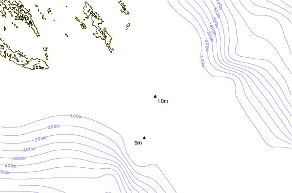 shoreline intorno Hideaways (Mentawi Islands)