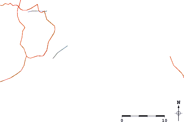 Strade e fiumi intorno Ilias Madraki (Skiathos)