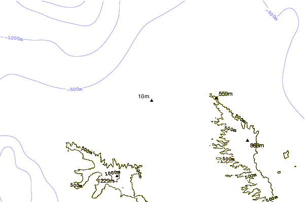 shoreline intorno Jockos Point