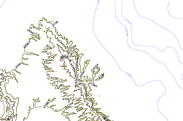 shoreline intorno Kahana Bay