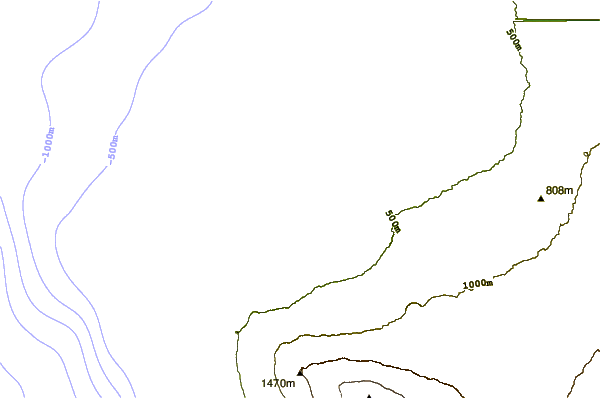 shoreline intorno Kiholo Bay