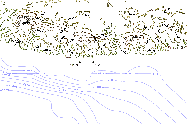 shoreline intorno Latigo Canyon