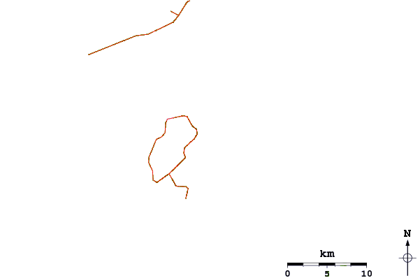 Strade e fiumi intorno Le Gallion