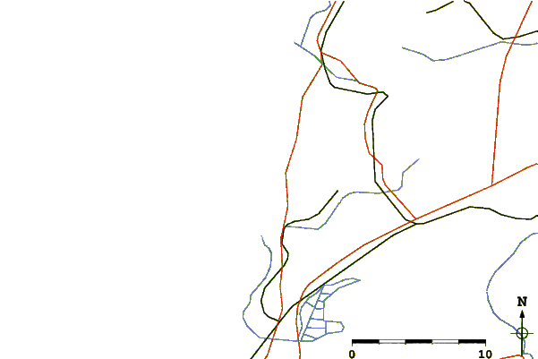 Strade e fiumi intorno Seignosse - Les Estagnots