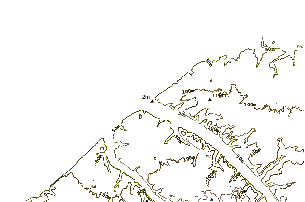 shoreline intorno Mers-les-Bains