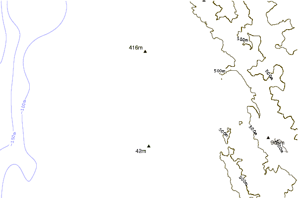 shoreline intorno Moonstone Beach