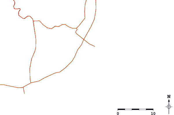 Strade e fiumi intorno Mosca Point