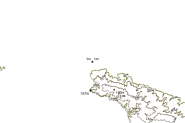 shoreline intorno Nez Bayard