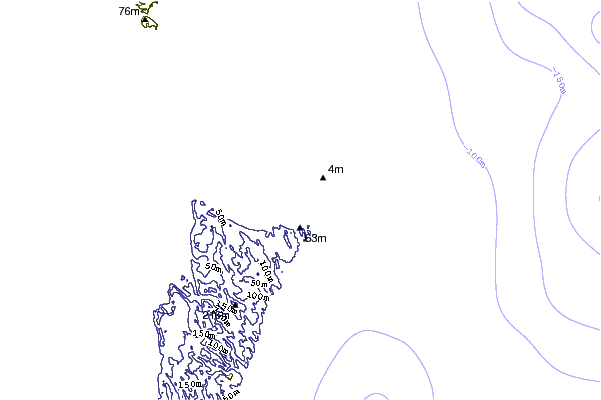 shoreline intorno North Stradbroke-Cylinders