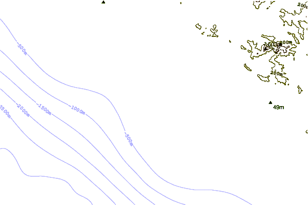 shoreline intorno Ouano Lefts