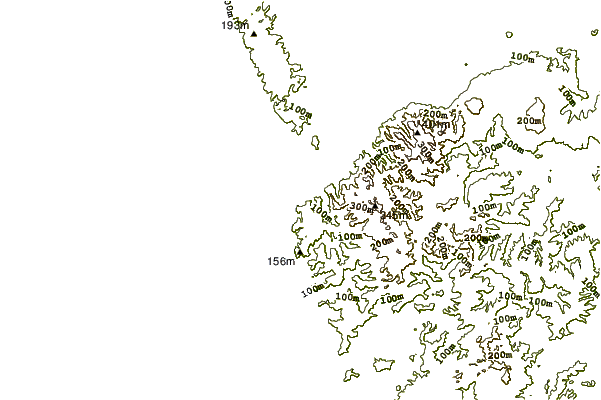 shoreline intorno Port Waikato-The Reef