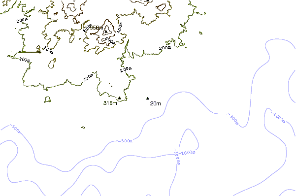 shoreline intorno Rancho San Carlos