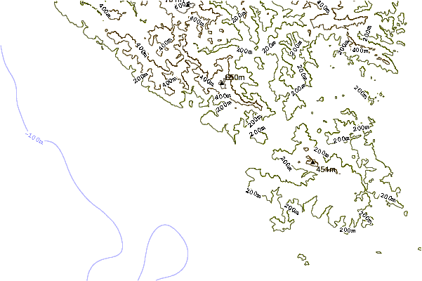 shoreline intorno Russian Rivermouth