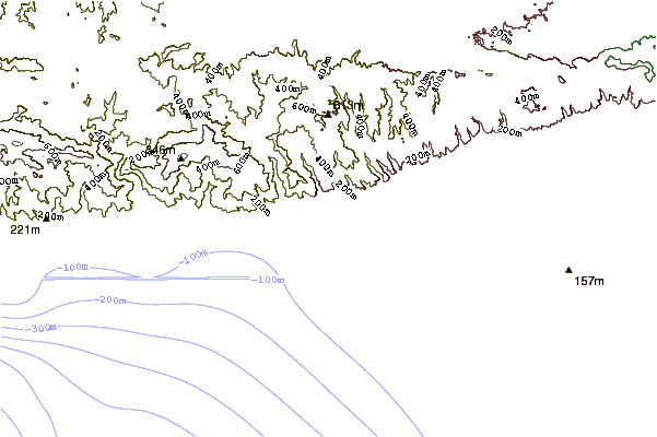 shoreline intorno Santa Monica Jetties