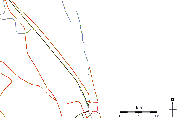 Strade e fiumi intorno South Ponte Vedra Beach