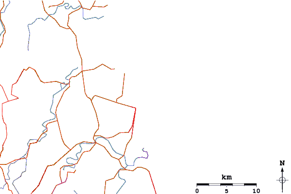 Strade e fiumi intorno South Stradbroke