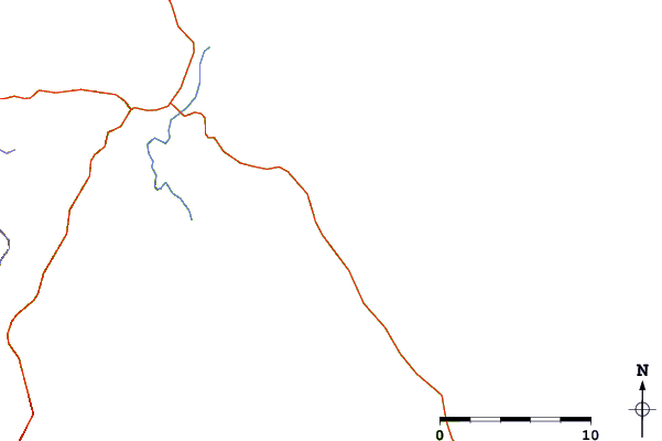 Strade e fiumi intorno 38 Line