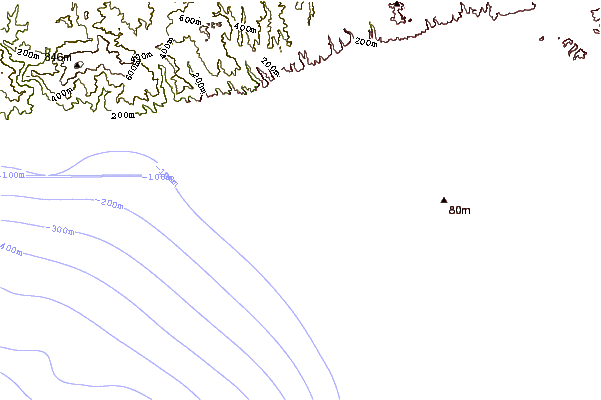 shoreline intorno Venice Breakwater