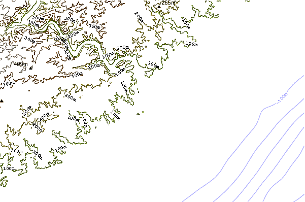 shoreline intorno Whispering Waves
