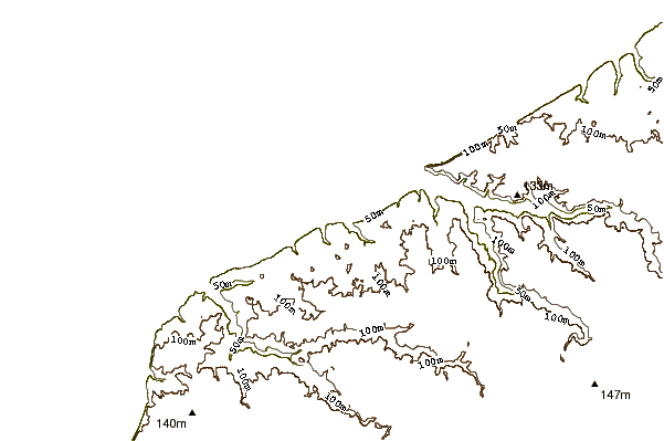 shoreline intorno Yport